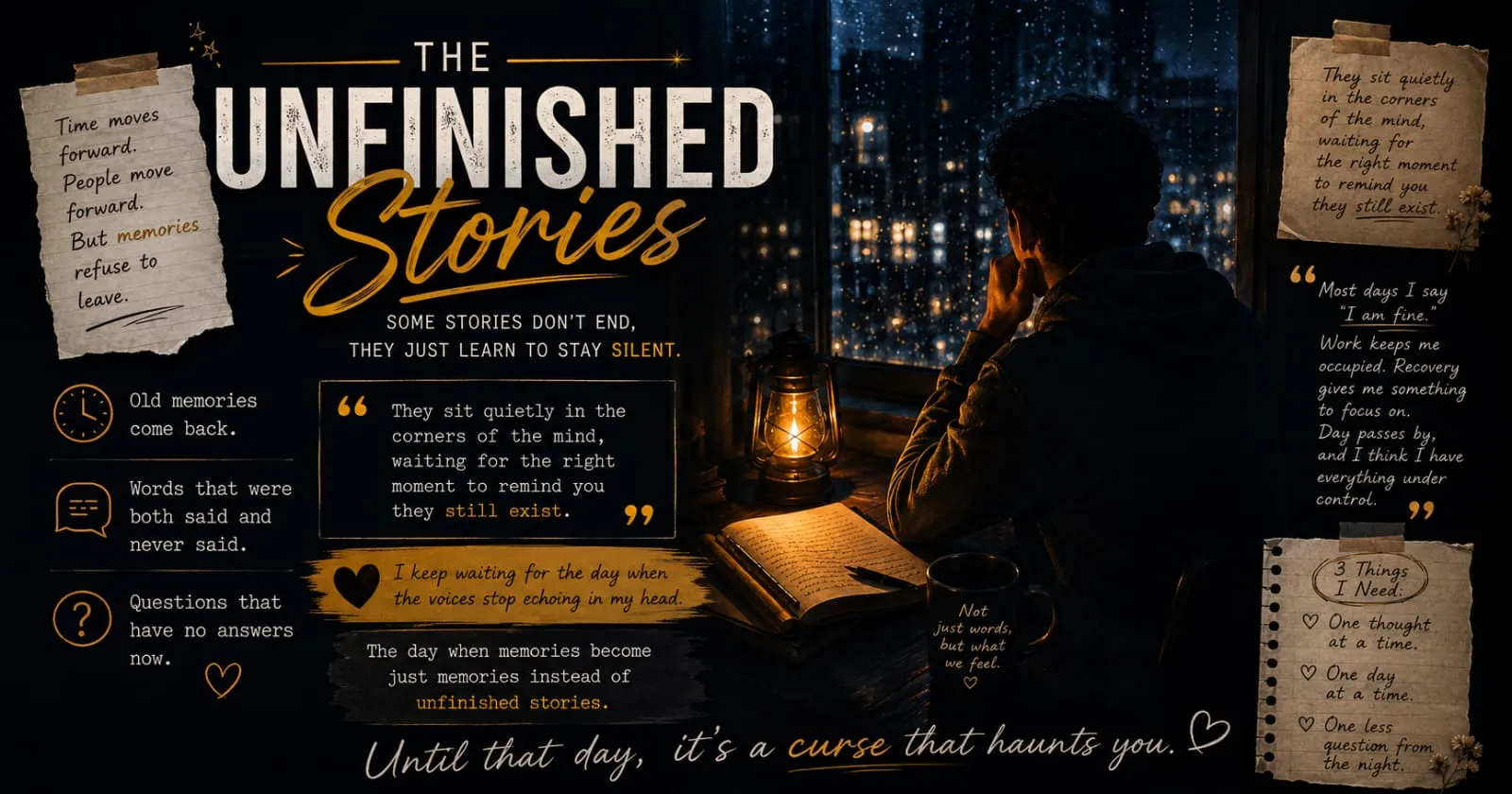 Unfinished stories